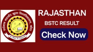 Rajasthan BSTC Result 2024