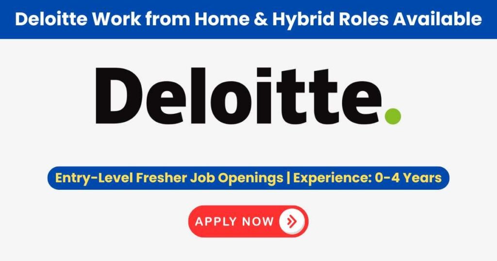 Deloitte Off-campus Hiring 2024