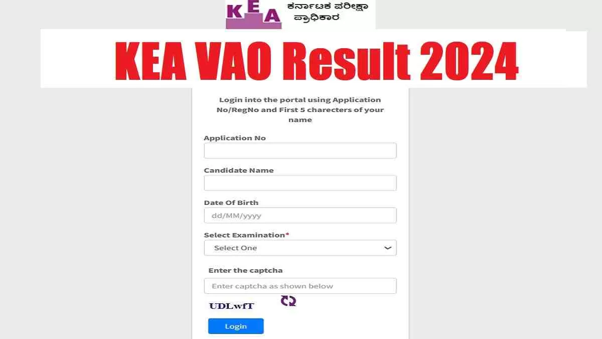 KEA VOA Result 2024